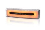 Πορτοκαλί LED Φως Όγκου W190N-1423-I με τεχνολογία νεον και καλώδιο 22 cm
